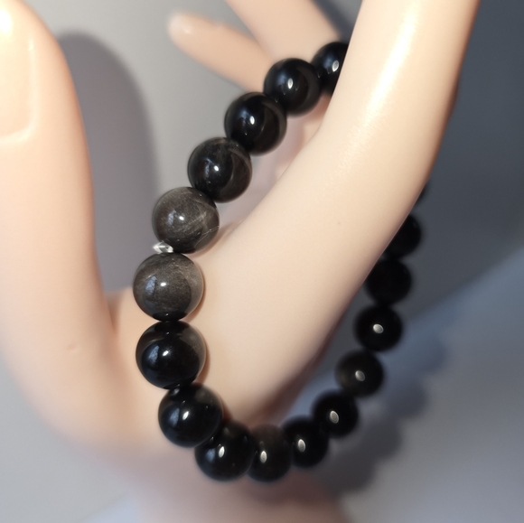 10mm Natural Grey Hawk eye - Picture 9 of 15